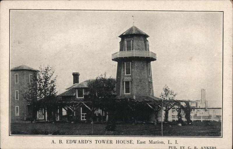 A.B. Edward's distinctive Tower House, a historic East Marion landmark